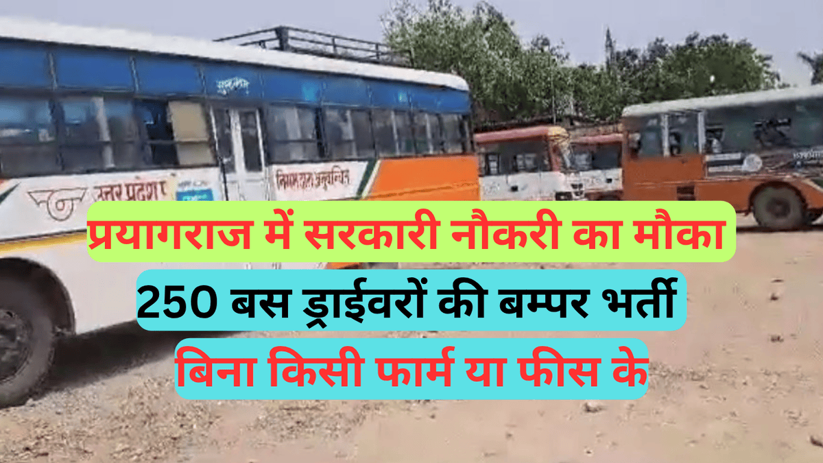 सरकारी नौकरी बस ड्राइवर